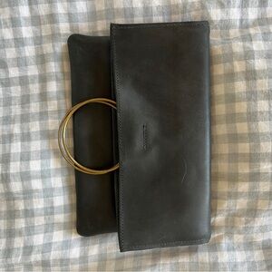Parker clay Nyala Foldover Clutch